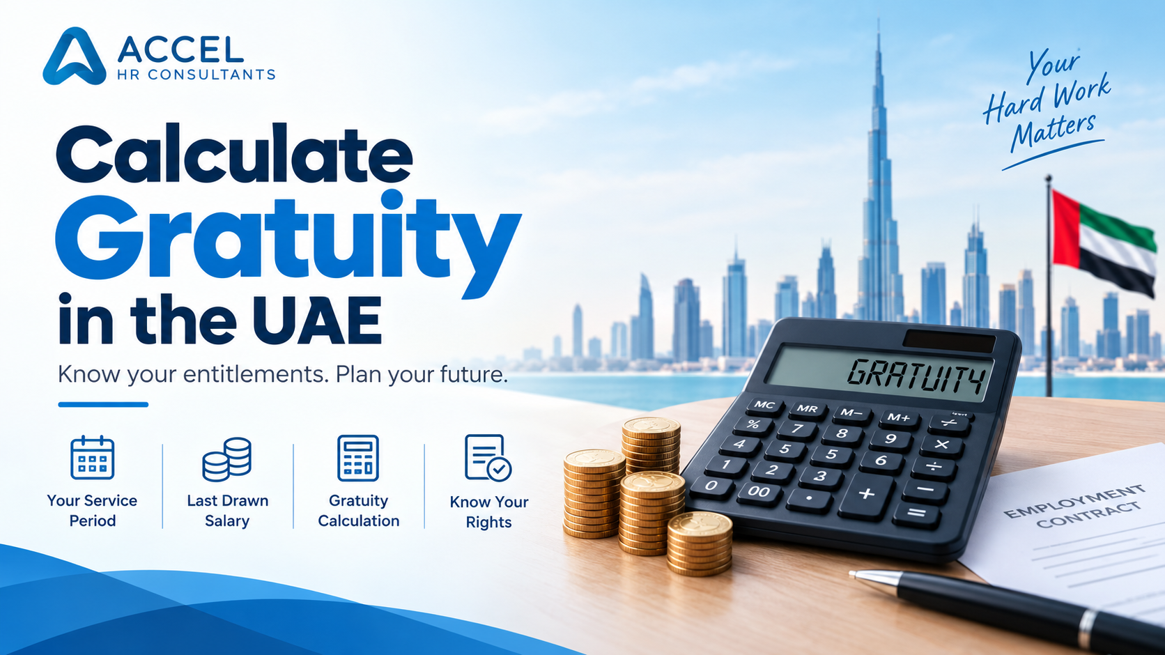 Calculate Gratuity in the UAE